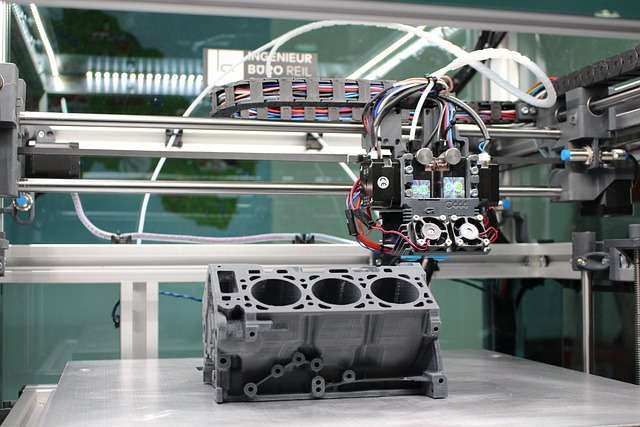 3D Druck Maschinenteil